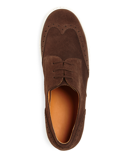 wingtip suede