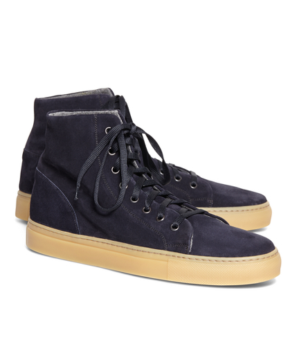 brooks high top sneakers