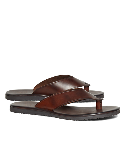 brooks brothers flip flops