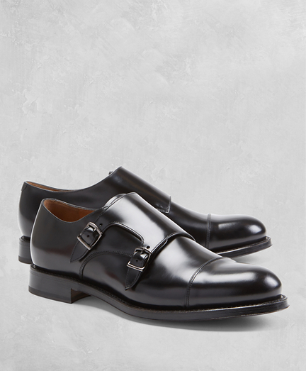 brooks brothers monk strap