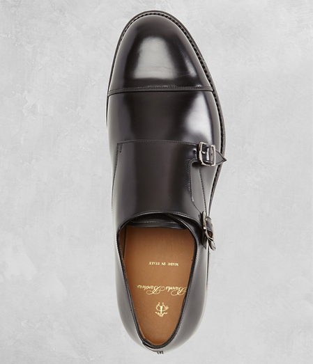 brooks brothers monk strap