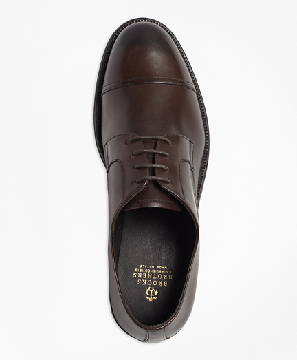 1818 Footwear Leather Captoes - Brooks Brothers