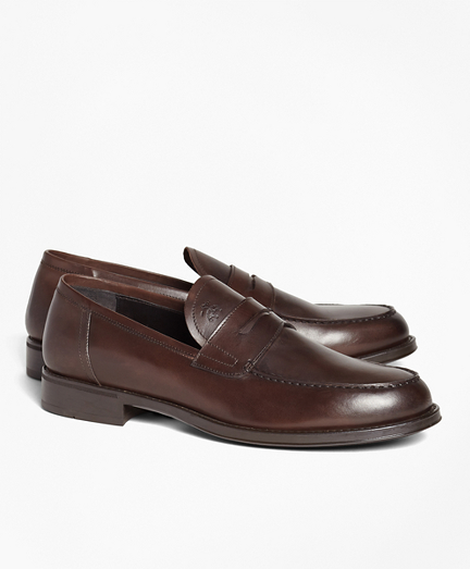 leather loafers