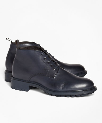 1818 Footwear Lug-Sole Leather Chukka Boots