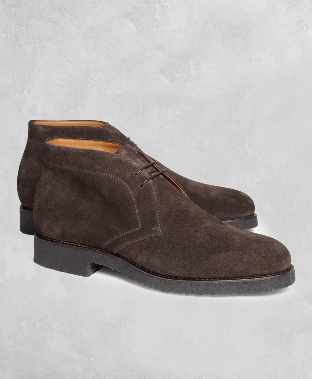 Brooks Brothers Men's Golden Fleece Suede Chukka Boots