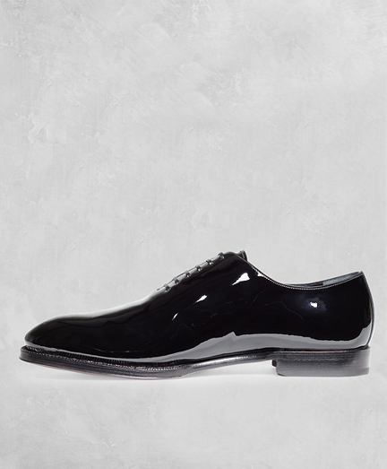 brooks brothers patent leather shoes