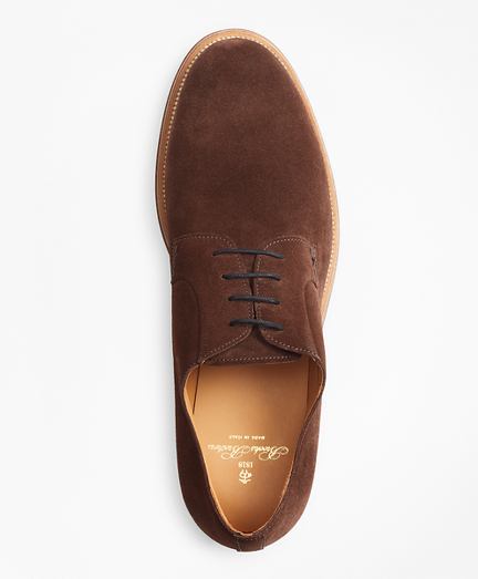 brooks brothers suede shoes