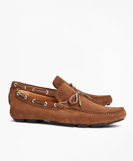 brooks brothers driving mocs