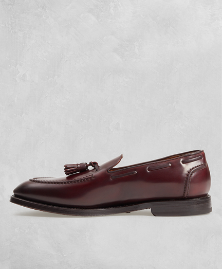 brooks brothers cordovan tassel loafer