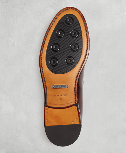 brooks brothers cordovan tassel loafer
