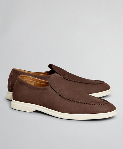 brooks brothers suede shoes