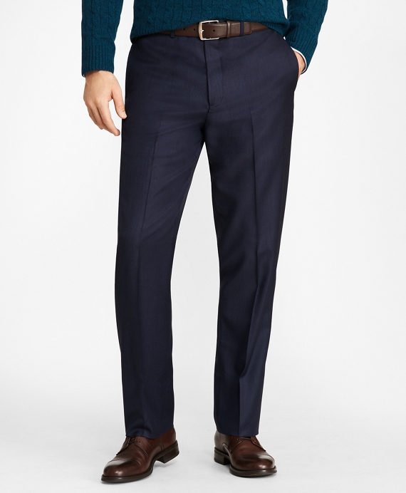 Madison Fit Stretch Wool Trousers - Brooks Brothers