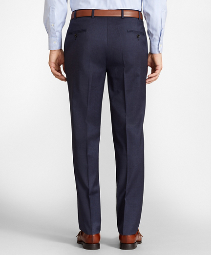 BrooksFlex™ Regent-Fit Wool Trousers - Brooks Brothers