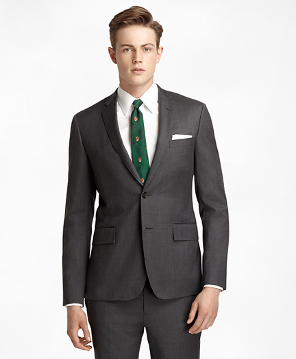brooks brothers charcoal suit