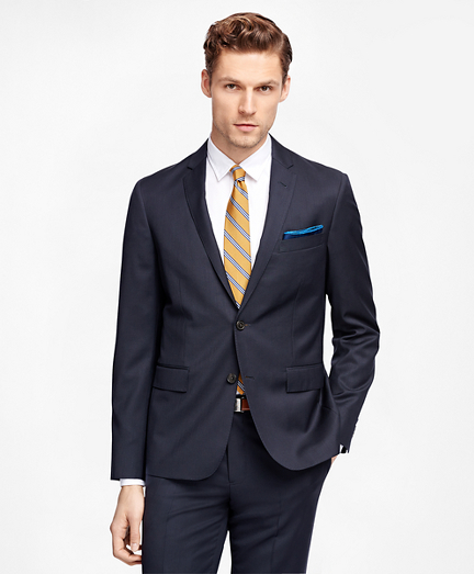 brooks brothers navy suit