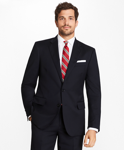 brooks brothers 1818 charcoal suit