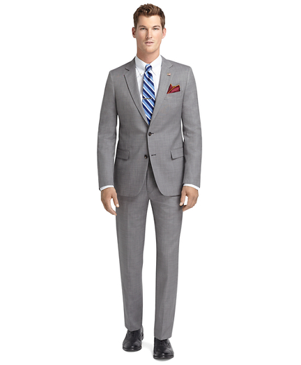 Fitzgerald Fit Grey Nailhead 1818 Suit