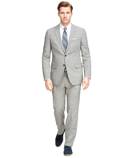 Fitzgerald Fit BrooksCool® Plaid Suit - Brooks Brothers