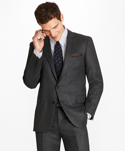 Regent Fit Stretch Flannel 1818 Suit 