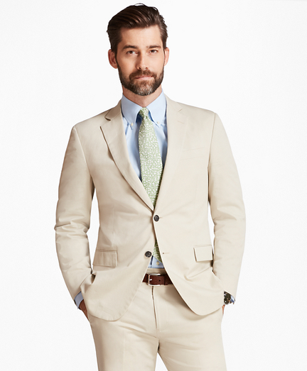 Regent Fit Stretch Cotton Suit - Brooks 