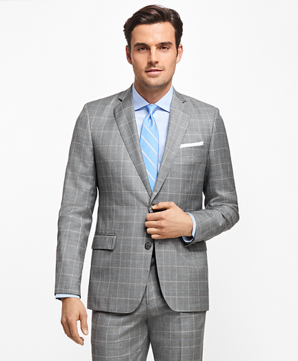 brooks brothers windowpane suit