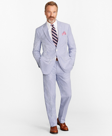 brooks brothers blue suit