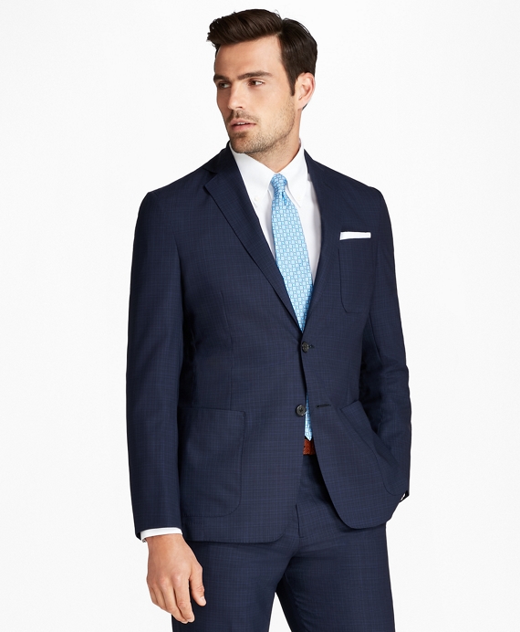 Regent Fit BrooksCloud™ Textured 1818 Suit - Brooks Brothers