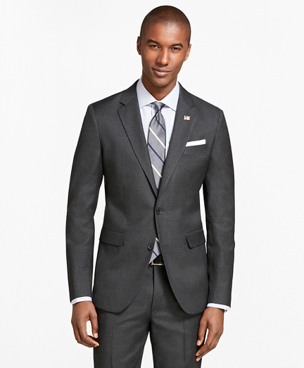 Milano Fit Screen Weave 1818 Suit - Brooks Brothers