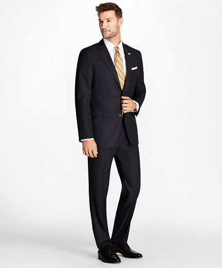 brooks brothers navy suit