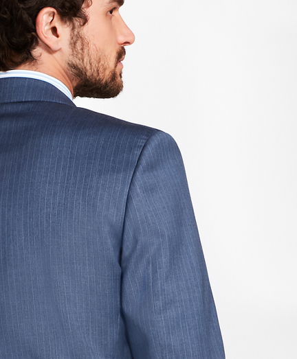 brooks brothers blue suit