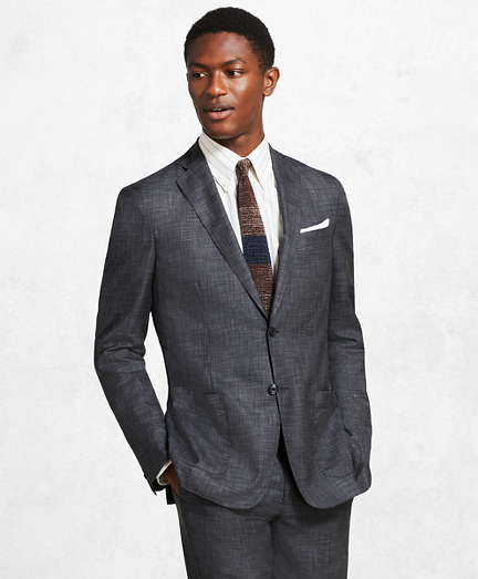 Golden Fleece&reg; BrooksCloud&trade; Grey Plaid Suit