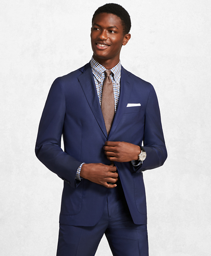 brooks brothers blue suit