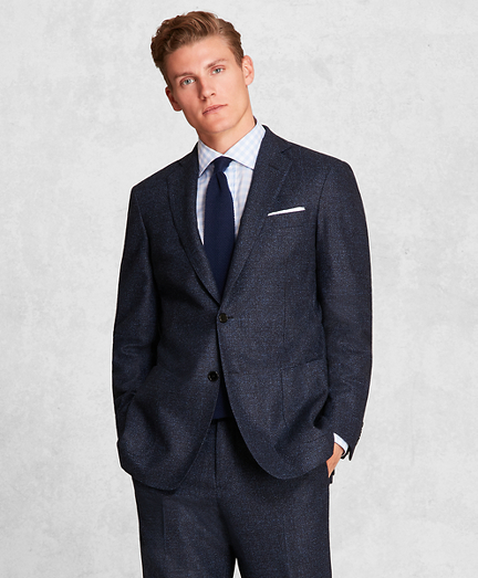 Golden Fleece&reg; Plaid Wool Flannel Suit