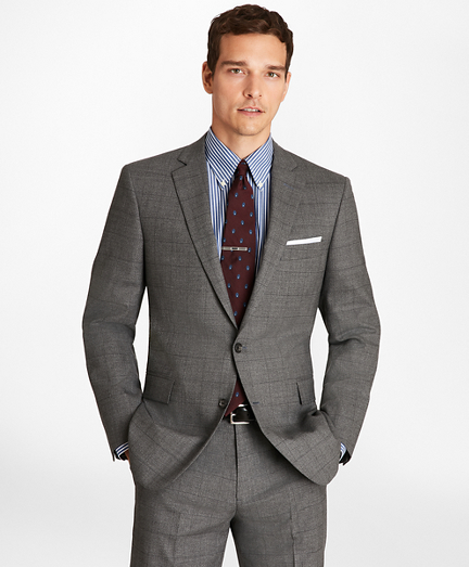 Regent Fit Blue Windowpane 1818 Suit