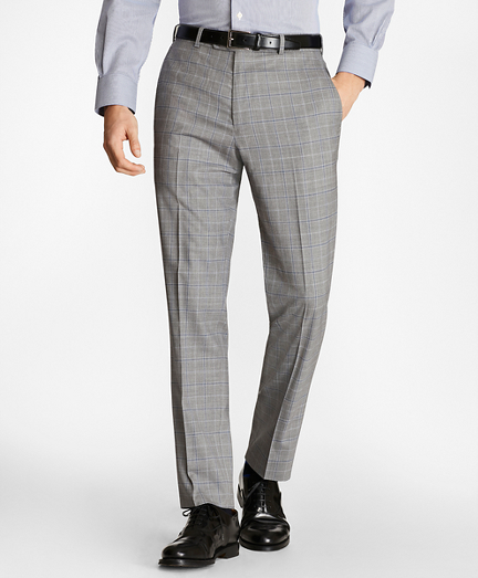 Regent Fit BrooksCool® Plaid Suit - Brooks Brothers