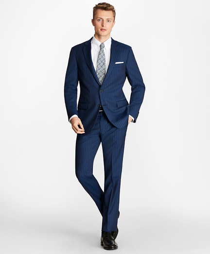 brooks brothers blue suit