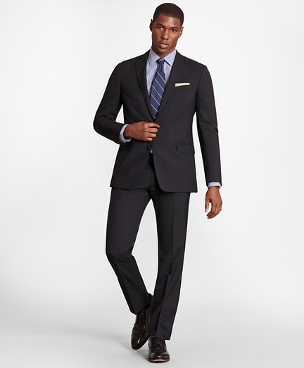 brooks brothers black suit