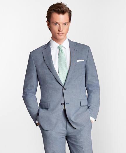 Regent Fit BrooksCool® Houndstooth Suit - Brooks Brothers