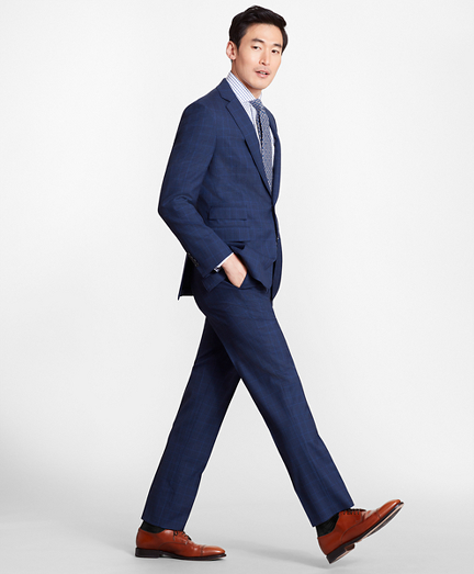 brooks brothers blue suit