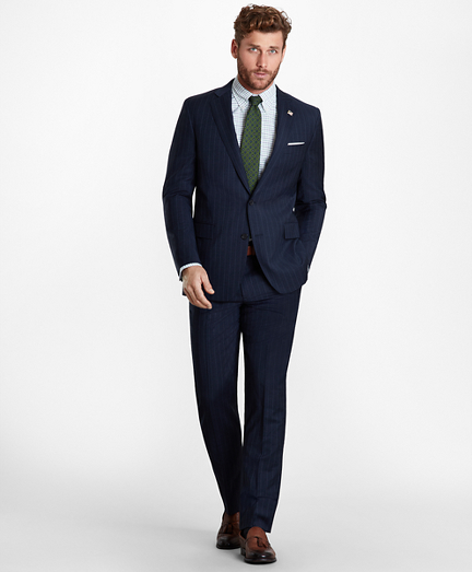 brooks brothers pinstripe suit