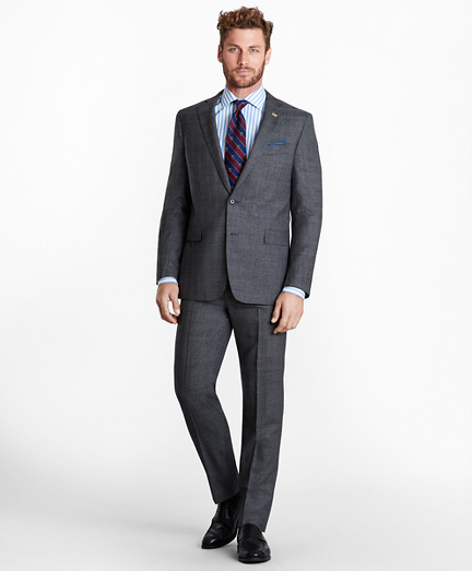 Regent Fit Glen Plaid 1818 Suit