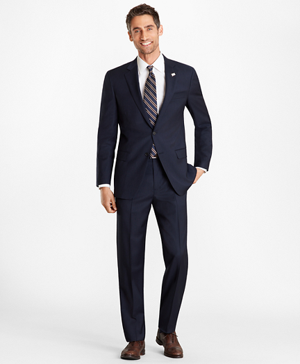 brooks brothers pinstripe suit