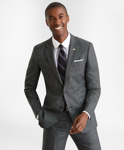 brooks brothers gray suit