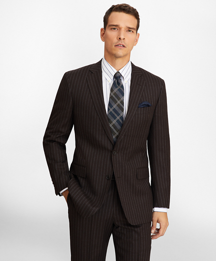 Regent Fit Stripe 1818 Suit - Brooks Brothers