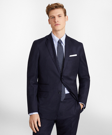 Golden Fleece® Three-Button Flannel Suit - Brooks Brothers
