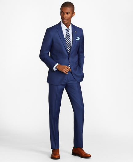 brooks brothers blue suit