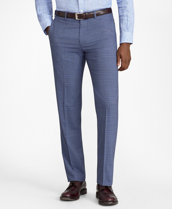 Regent Fit BrooksCool® Subtle Plaid Suit - Brooks Brothers