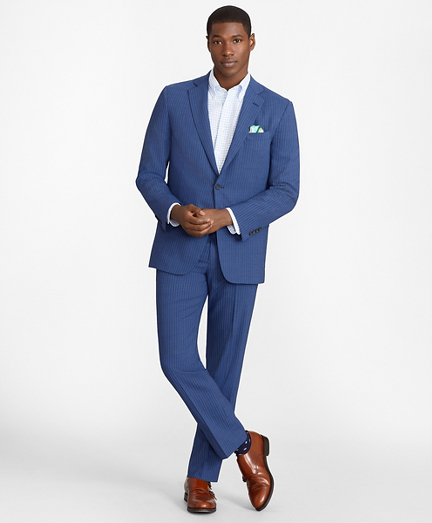 brooks brothers navy suit