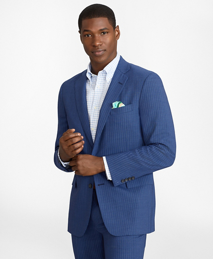 Regent Fit BrooksCool® Pinstripe Suit Brooks Brothers