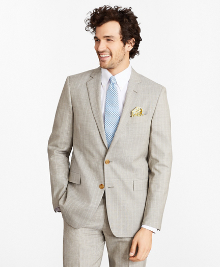 Regent Fit Stripe 1818 Suit - Brooks Brothers